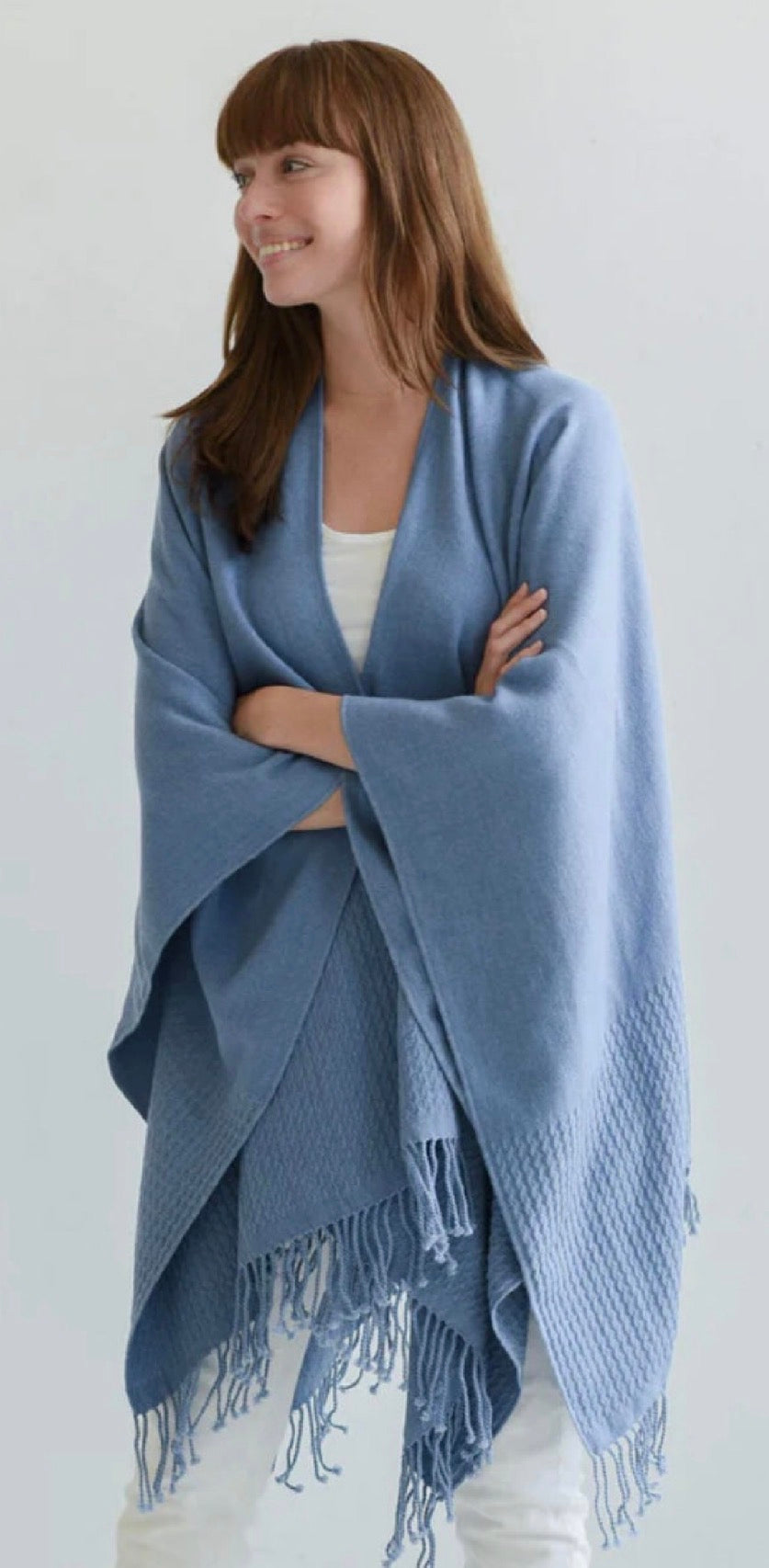 Atlantic Blue Travel Wrap