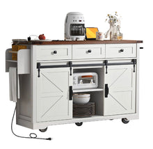 Load image into Gallery viewer, Farmhouse Kitchen Island
