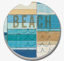 Load image into Gallery viewer, Beachscapes Stone Car Coaster
