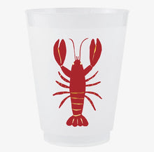 Load image into Gallery viewer, Lobster + Crab Frost Cups- S/8
