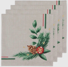 Load image into Gallery viewer, Deck The Halls Napkin Set of 4
