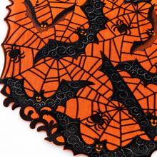 Load image into Gallery viewer, 71” Halloween Bat Table Runner
