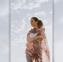 Load image into Gallery viewer, Patriotic Tie Dye Scarf
