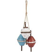 Load image into Gallery viewer, Wooden Bobbers Hanging Decor

