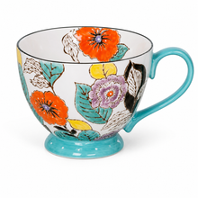 Load image into Gallery viewer, Hand Painted Poppy Garden Dinnerware Collection
