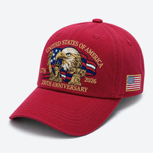 Load image into Gallery viewer, 250th Anniversary Baseball Hat Collection
