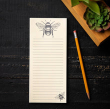 Load image into Gallery viewer, Bee Notepad W/ Magnetic Back
