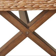 Load image into Gallery viewer, Hand Woven Hyacinth Bench
