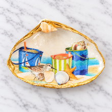 Load image into Gallery viewer, Decoupage Shell Trinket Dish Collection
