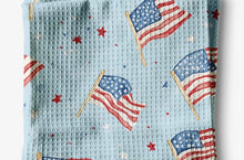 Load image into Gallery viewer, Patriotic Kitchen Waffle Towel
