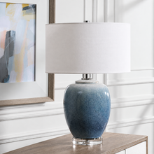 Load image into Gallery viewer, Blue Waters Table Lamp
