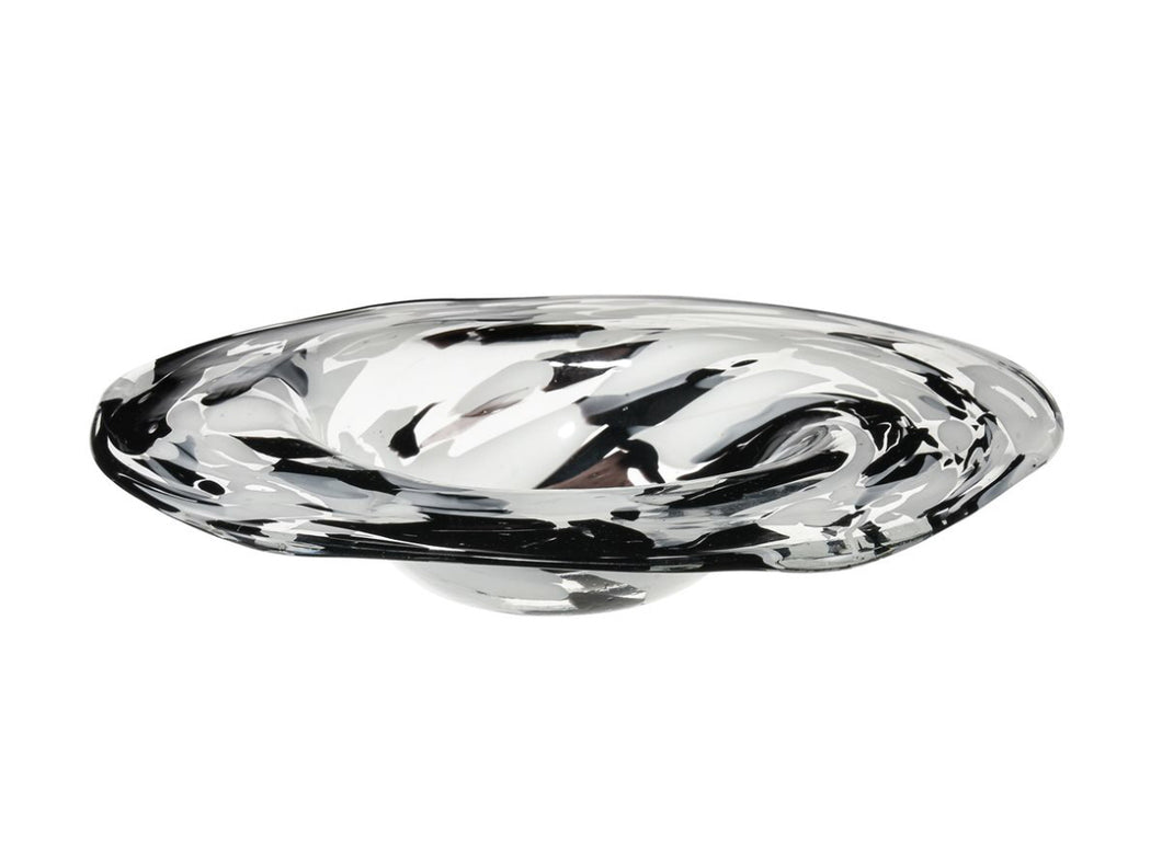 Modern Black & White Decorative Bowl