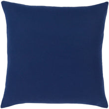 Load image into Gallery viewer, Ivory &amp; Blue Damask Pillow
