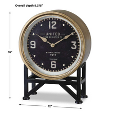 Load image into Gallery viewer, Rythem Table/Desk Clock

