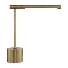 Load image into Gallery viewer, Contemporary Brass Desk Lamp

