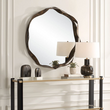 Load image into Gallery viewer, Bronze Catch The Wave Mirror 41"
