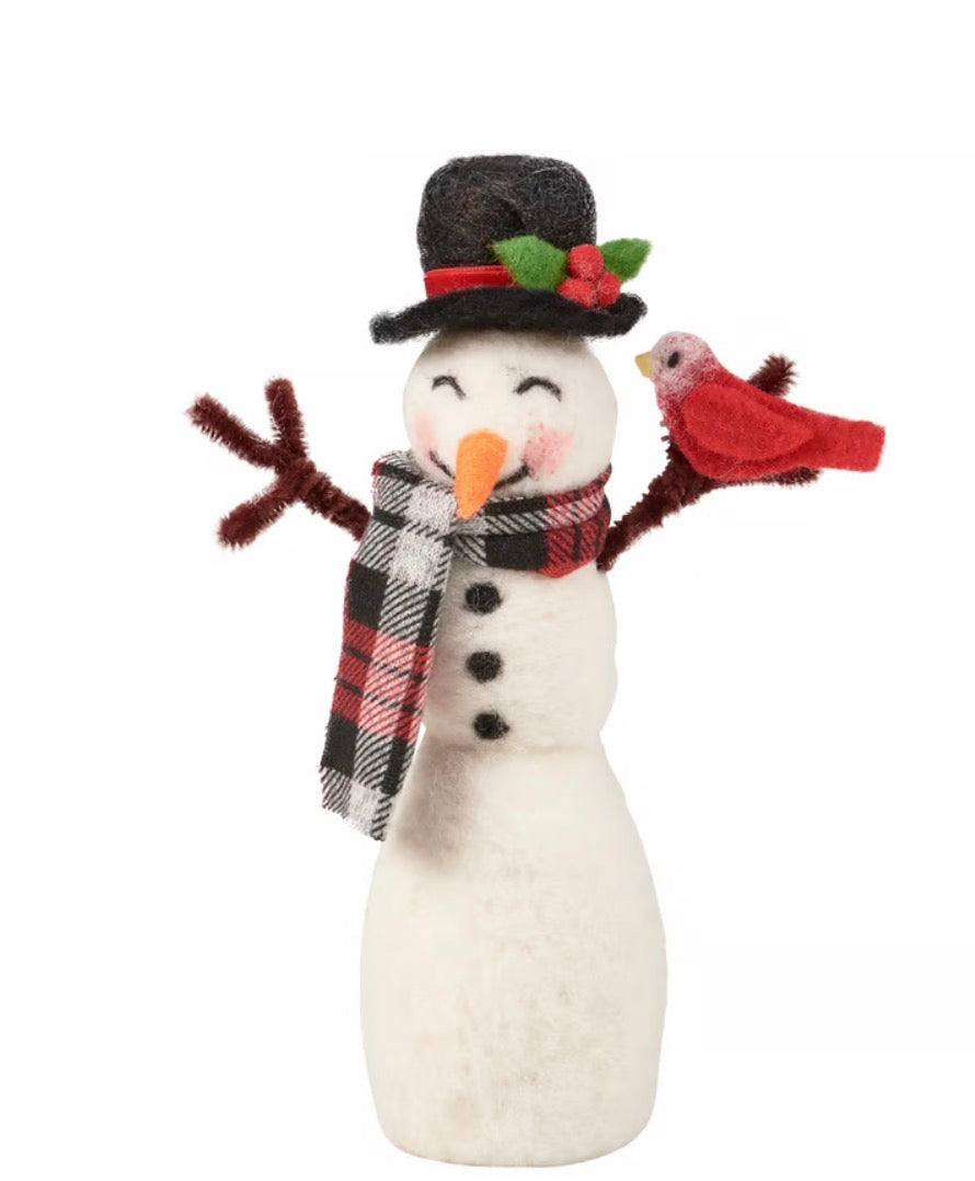 Snowman & Cardinal Critter
