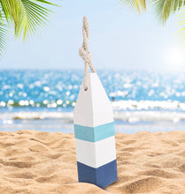 Load image into Gallery viewer, Nautical Blue Mist Buoy Decor
