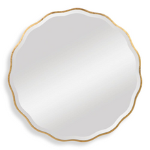 Load image into Gallery viewer, Gold Aneta Round Mirror
