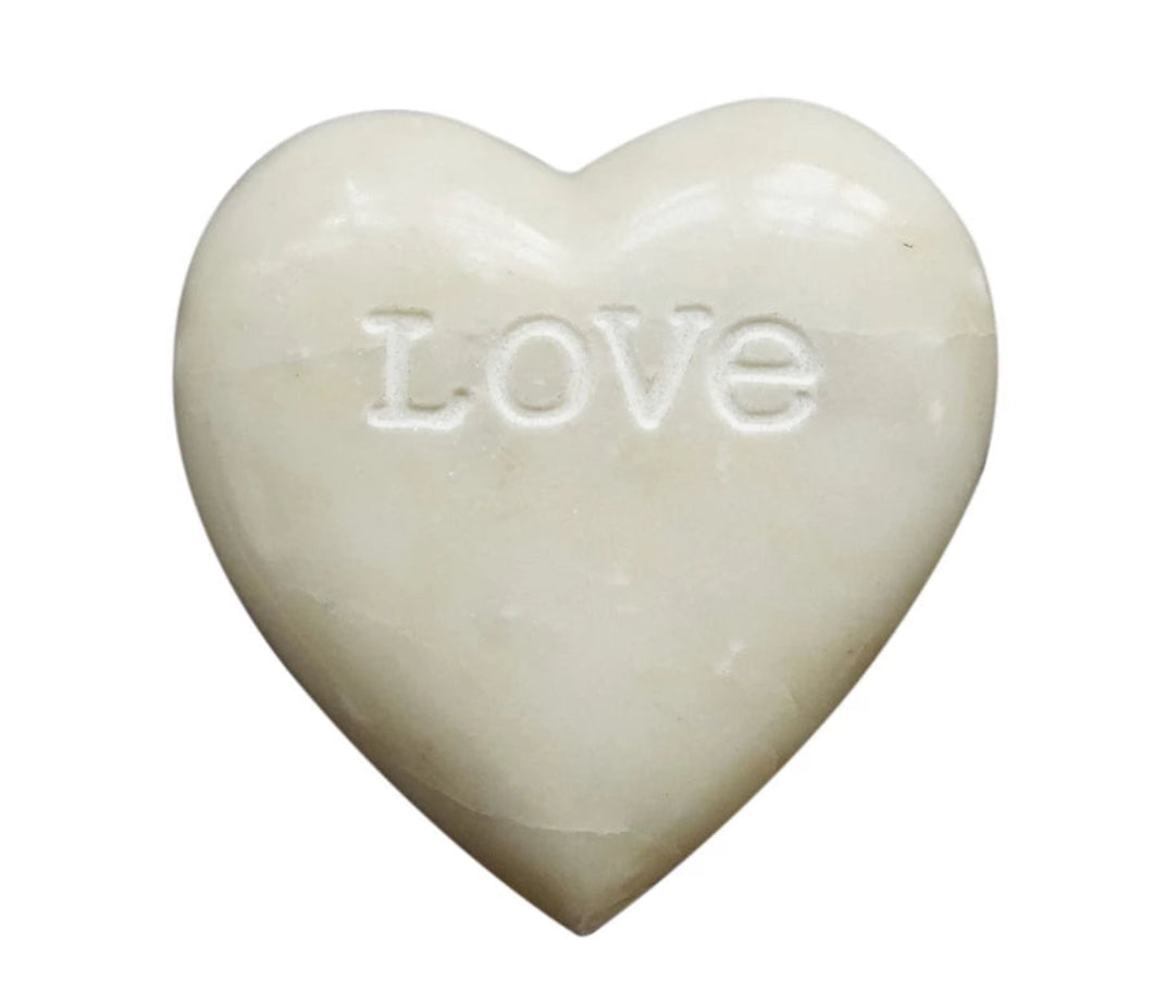 Soapstone Engraved Love Heart