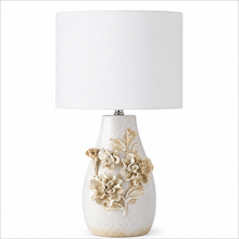 Load image into Gallery viewer, Rose Garden Ceramic Table Lamp
