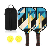Load image into Gallery viewer, Abstract Pattern Pickleball Ball/Paddle Set
