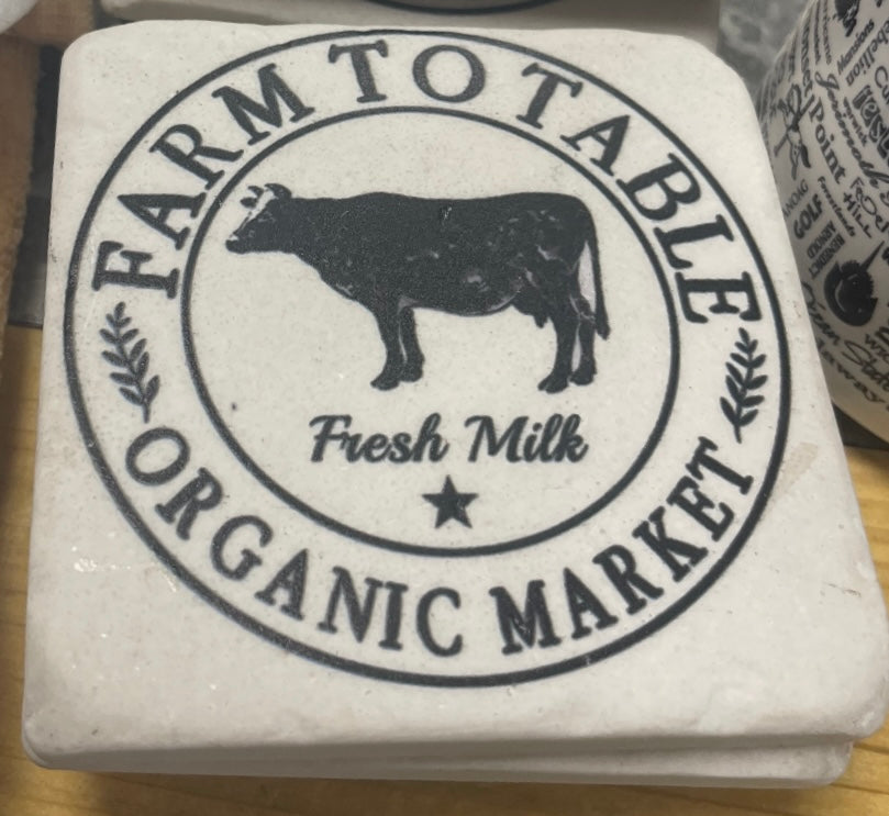 Farm To Table Coaster