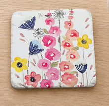 Load image into Gallery viewer, Stone Floral Essence Coaster
