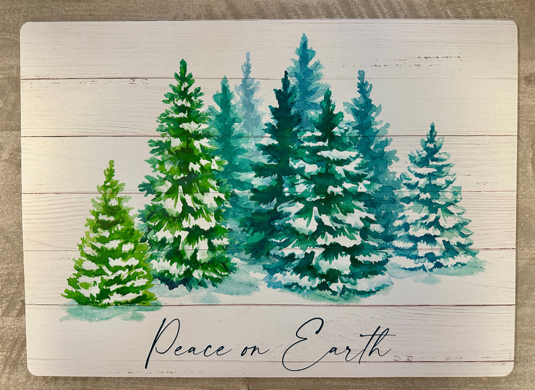 Peace on Earth Placemat