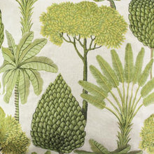 Load image into Gallery viewer, Majorelle Botanical Embroidered Pillow
