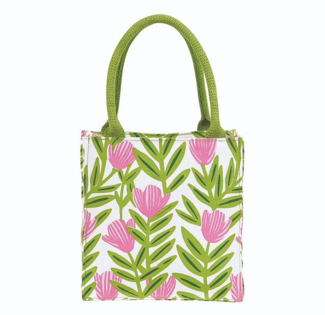 Pink Delight Reusable Gift Bag Tote