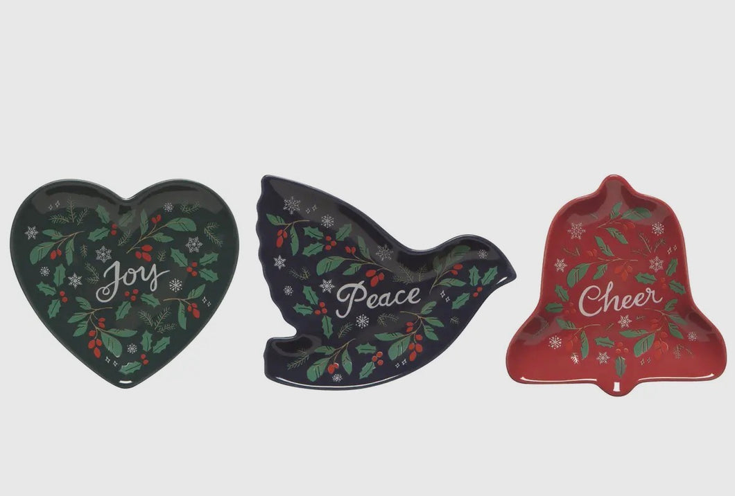 Christmas Trinket Dish Collection