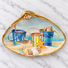 Load image into Gallery viewer, Decoupage Shell Trinket Dish Collection
