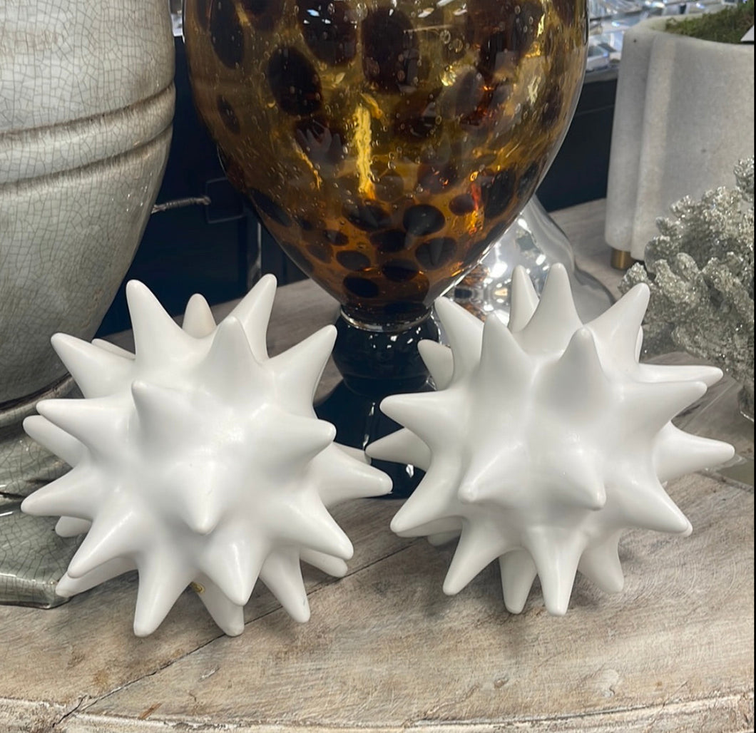 White Urchin Ball Collection