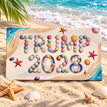 Load image into Gallery viewer, Trump 2028 Seashell Beach Towel
