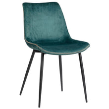Load image into Gallery viewer, Massie Forest Green Dining Chair
