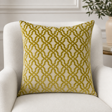 Load image into Gallery viewer, Wasabi Green Throw Pillow
