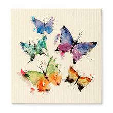 Load image into Gallery viewer, Biodegradable Butterfly Dish Cloth
