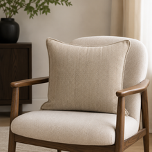 Load image into Gallery viewer, Navy &amp; Cream Pillow
