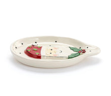 Load image into Gallery viewer, Santa Claus Polka Dot Spoon Rest
