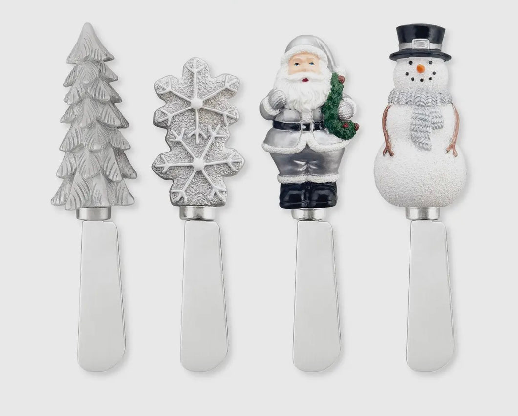 Holiday Chill Out Cheese Spreader Set