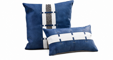 Load image into Gallery viewer, Cowhide Leather Accent Pillow Collection
