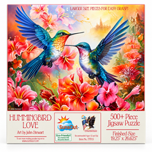 Load image into Gallery viewer, Hummingbird Love Puzzle 500pc
