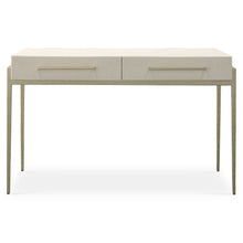 Load image into Gallery viewer, White Faux Shagreen Desk
