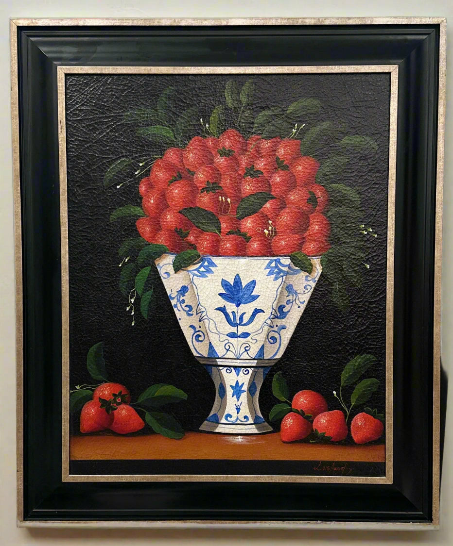 Luis Angels’ Strawberry Artwork