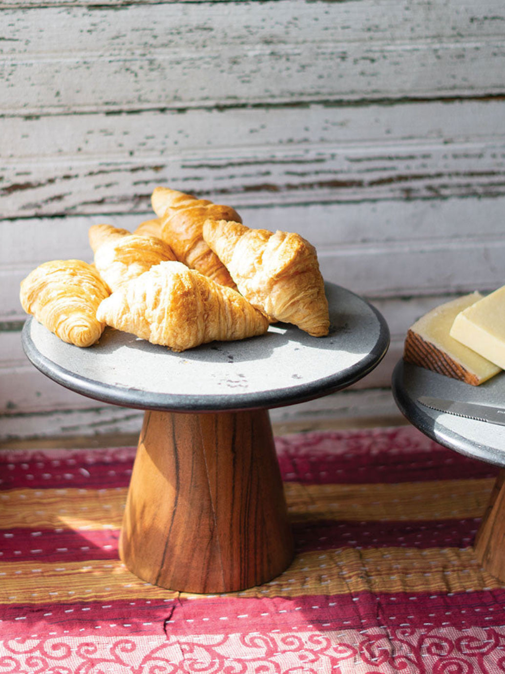 Lava Stone Cake Stand Collection