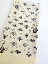 Load image into Gallery viewer, Hand Printed Bee Towel Collection
