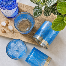 Load image into Gallery viewer, Blue Gem Glassware Collection
