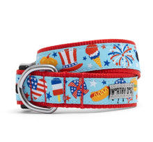 Load image into Gallery viewer, Patriotic Dog Bandana, Collar &amp; Lead Collection
