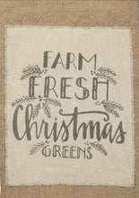 Load image into Gallery viewer, Farm Fresh Christmas Greens Tote Bag
